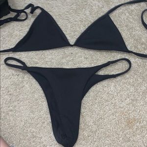 Black bikini shein